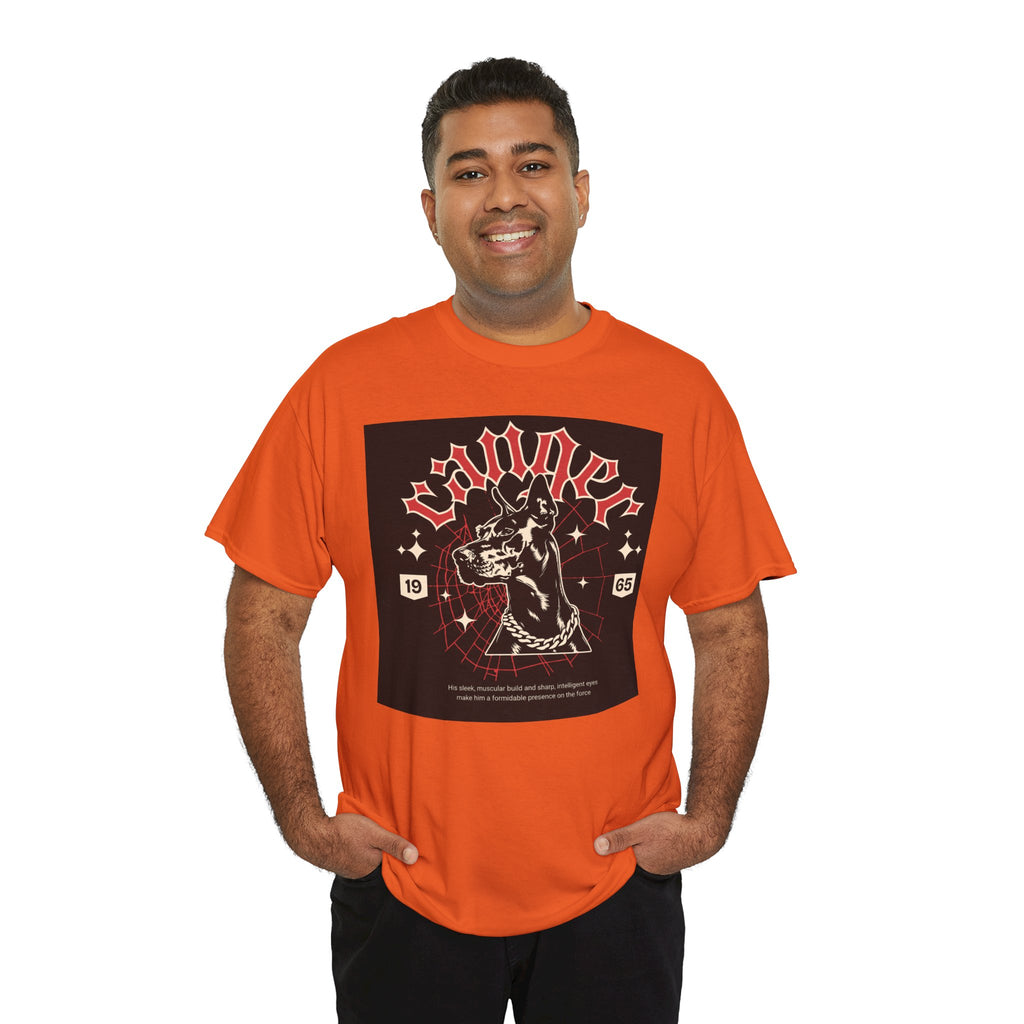 Vintage Gothic Cat Tee — 'Witchery' Retro Occult Graphic T-Shirt