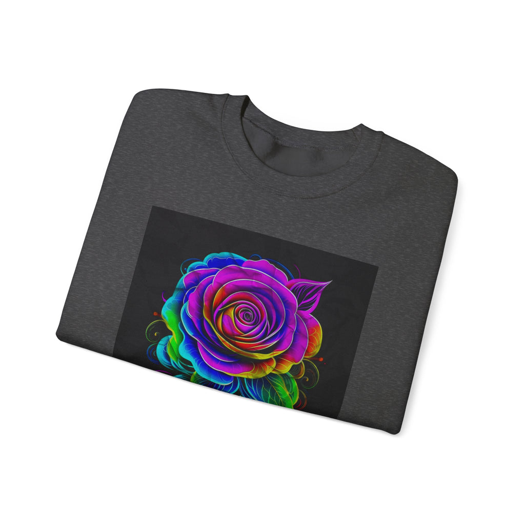 Fluorescent Rose “Fragrant” Crewneck Sweatshirt