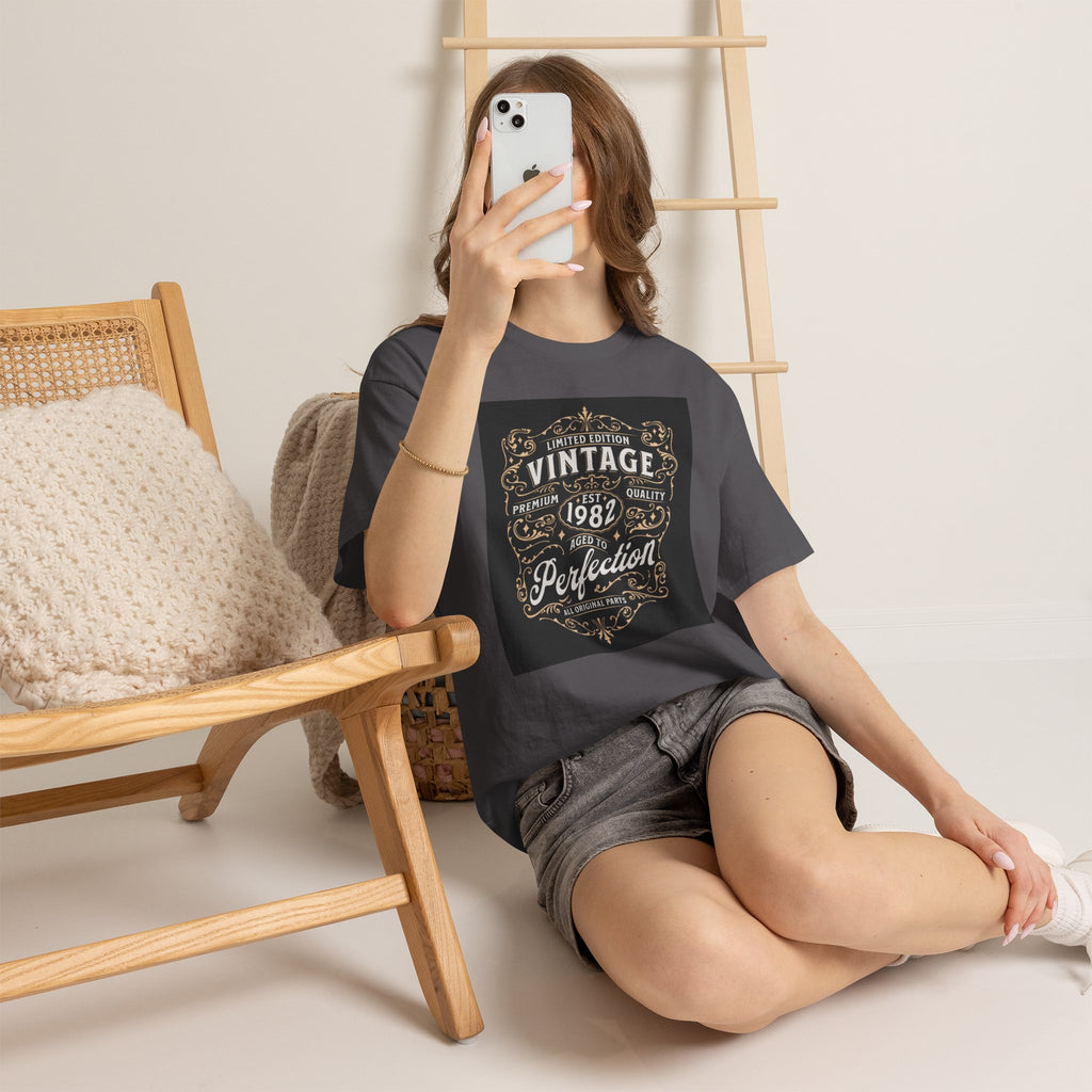 Vintage 1982 T-Shirt – Limited Edition Retro Birthday Gift