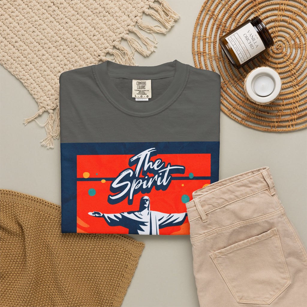 Rio de Janeiro Christ the Redeemer Poster T-Shirt — 'The Spirit' Graphic Tee