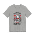 Ro! Ro! Ro! Viking Longship Norway Tee | Norwegian Flag, Football Chant