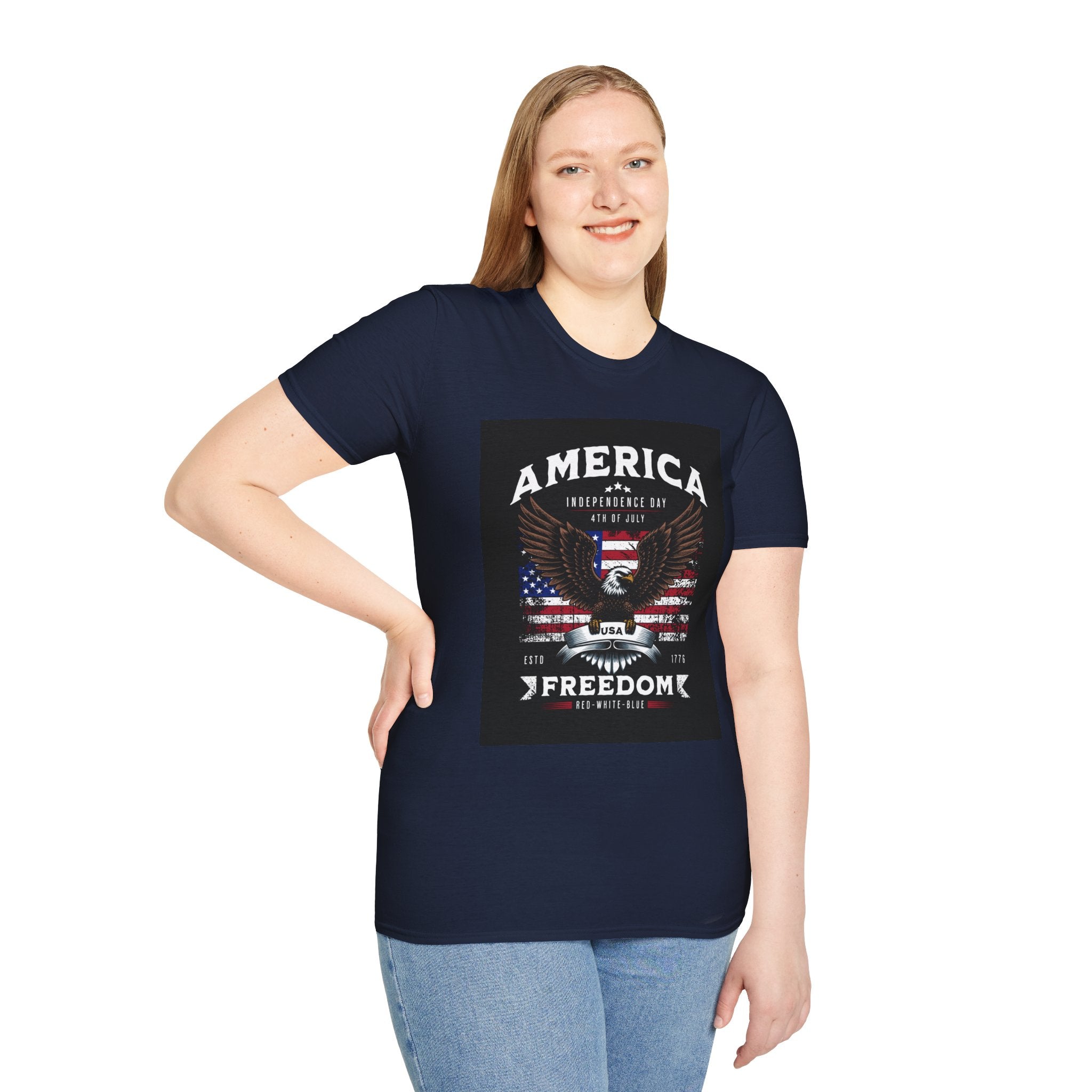 America Eagle T-Shirt — Independence Day Freedom Graphic Tee