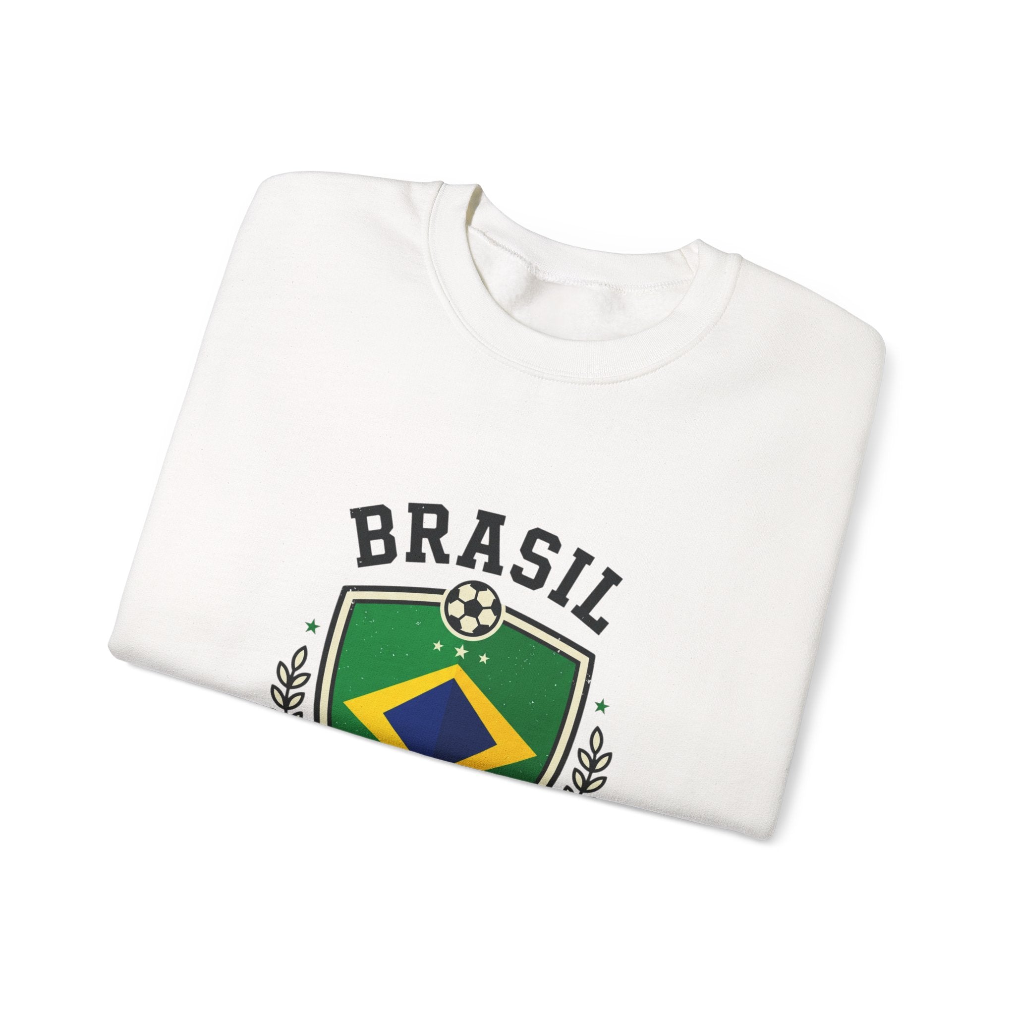 Brasil Futebol Crest Sweatshirt | Brazil Soccer Pride, National Colors