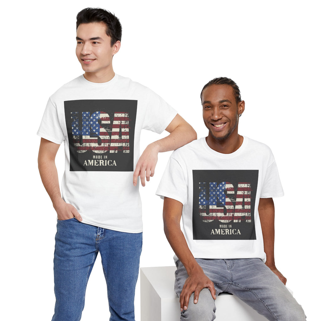 USA Flag 'Made in America' T-Shirt