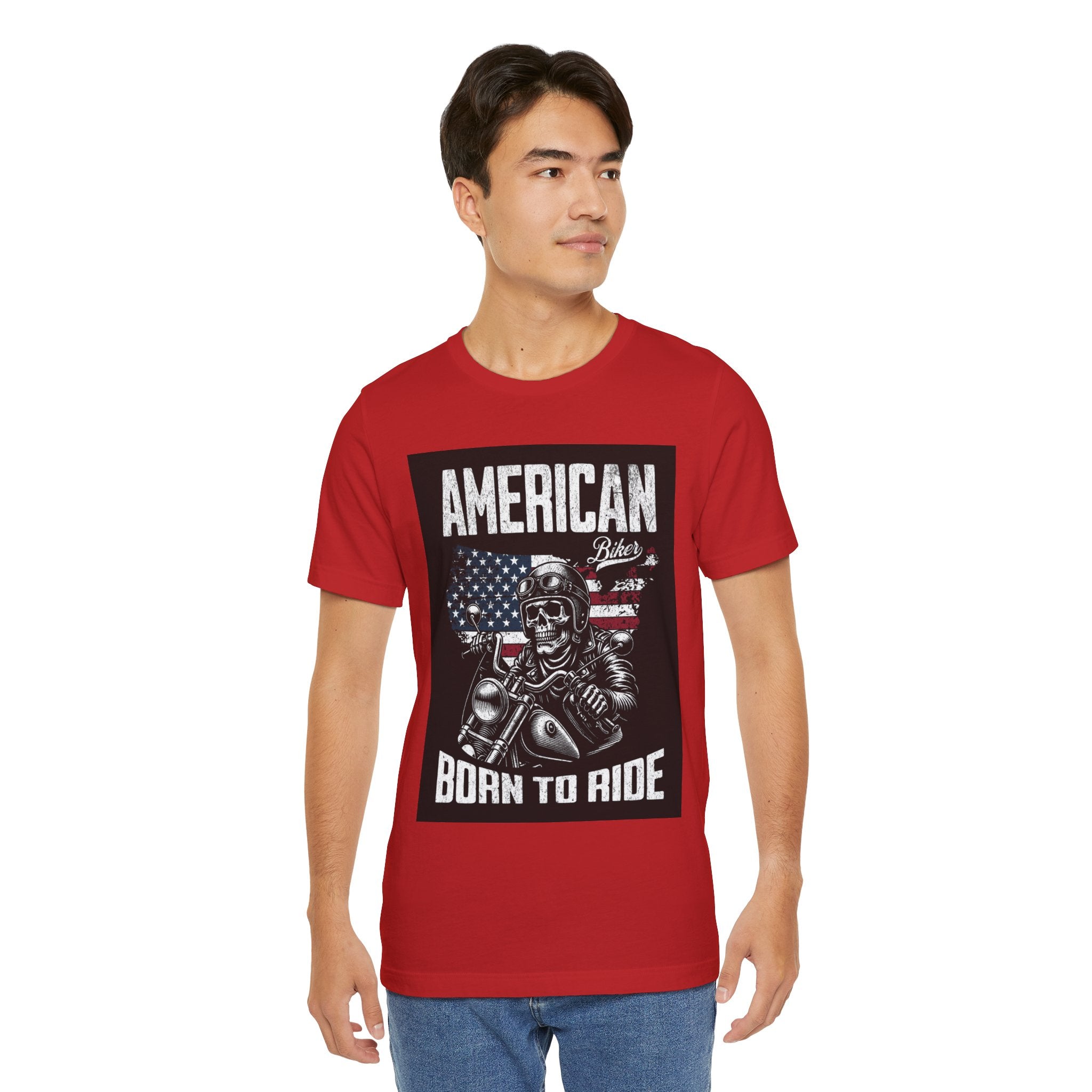 Born to Ride American Biker T-Shirt