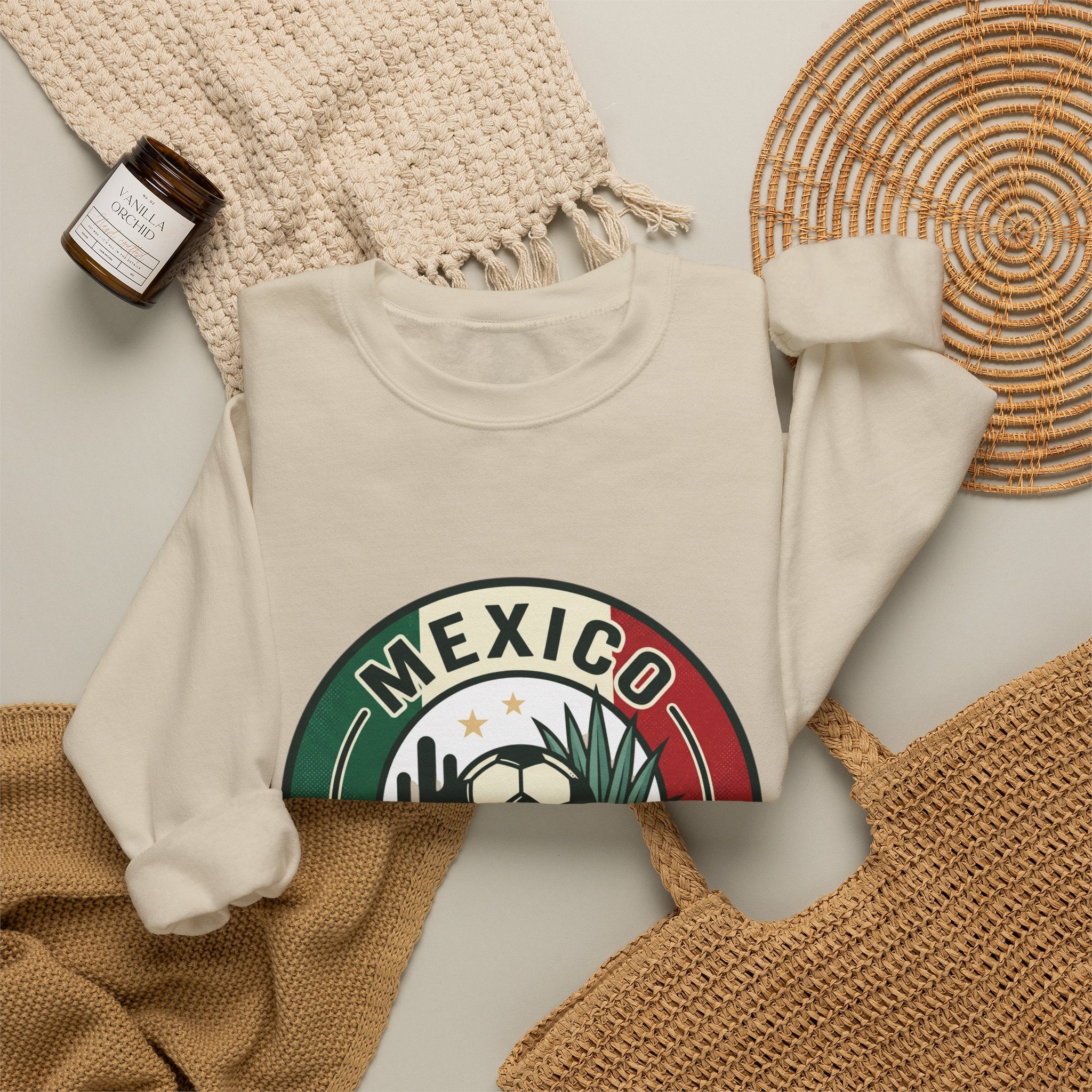 Mexico Futbol Game Day Sweatshirt | Mexico Soccer Pride, National Colors