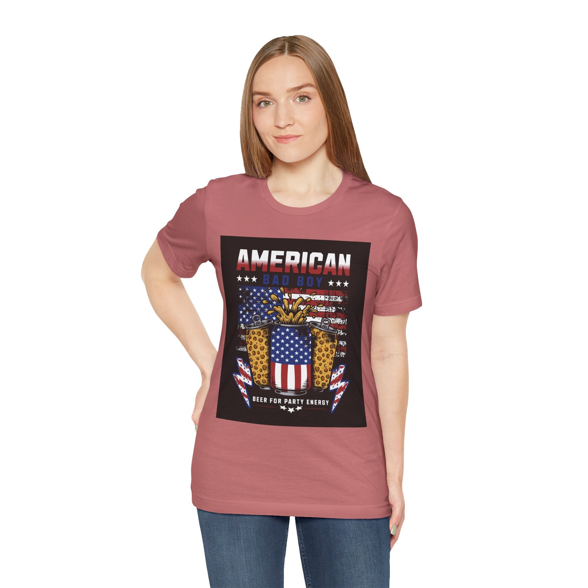 American Bad Boy Beer & BBQ T-Shirt