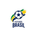 Futebol Brasil Sticker | Soccer Brazil Flag Colors, Kiss-Cut
