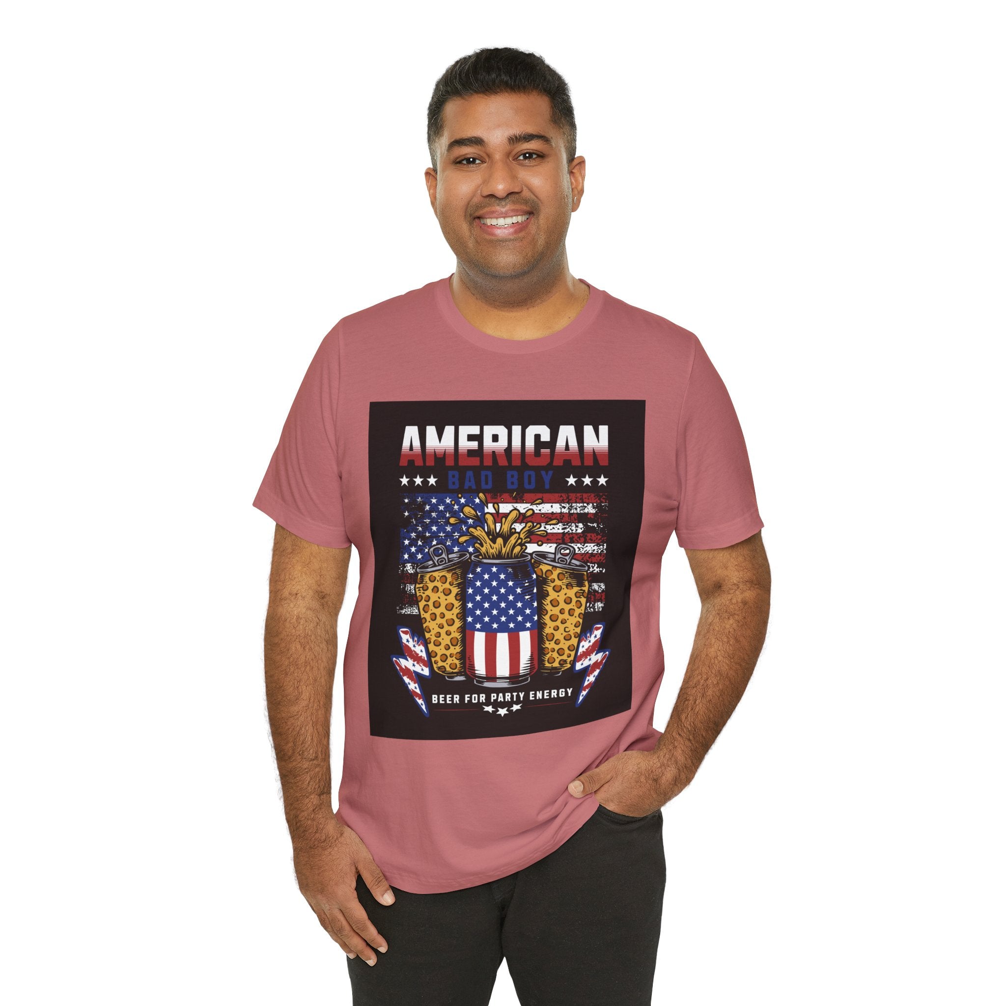 American Bad Boy Beer & BBQ T-Shirt