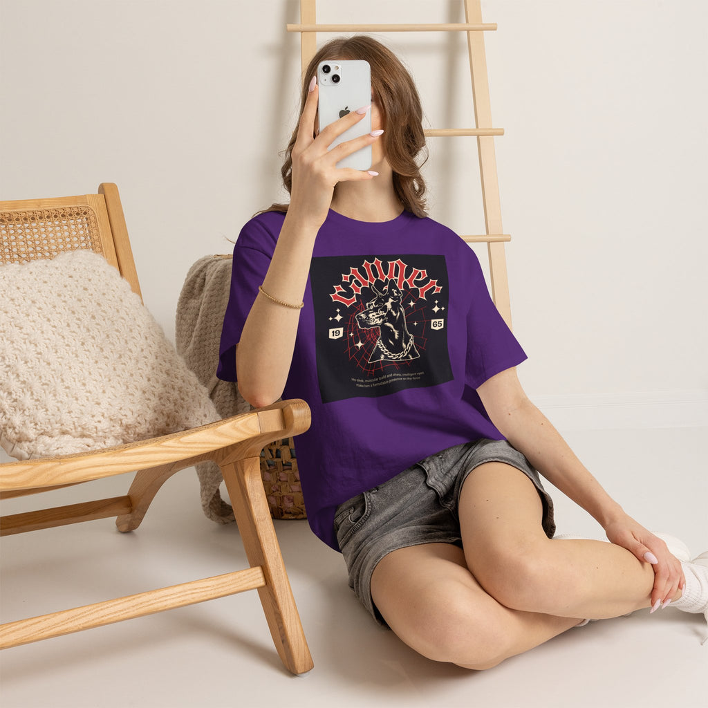 Vintage Gothic Cat Tee — 'Witchery' Retro Occult Graphic T-Shirt