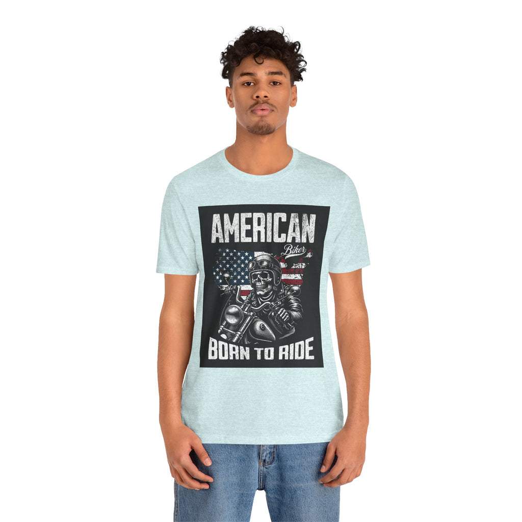 Born to Ride American Biker T-Shirt