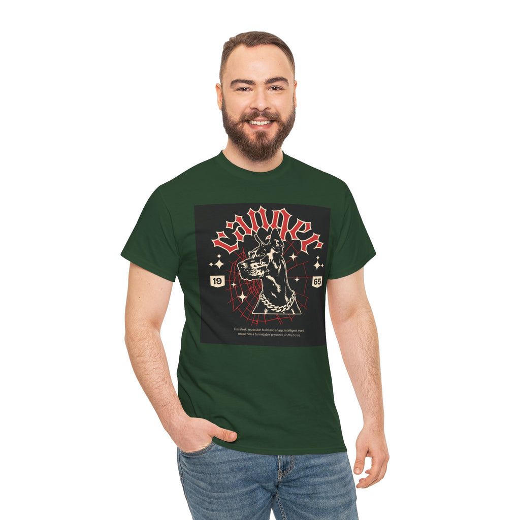 Vintage Gothic Cat Tee — 'Witchery' Retro Occult Graphic T-Shirt