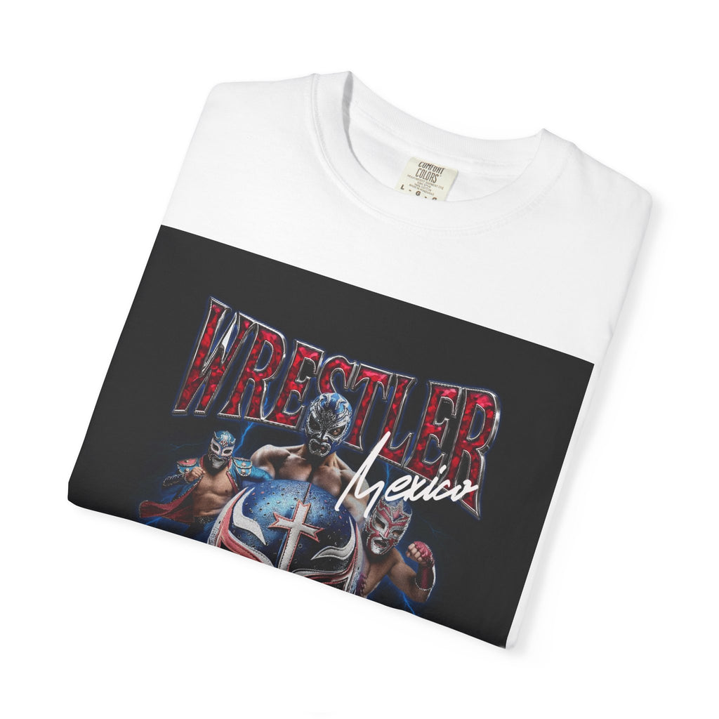 Wrestler Luchador Graphic T-Shirt — Mexican Masked Wrestling Tee