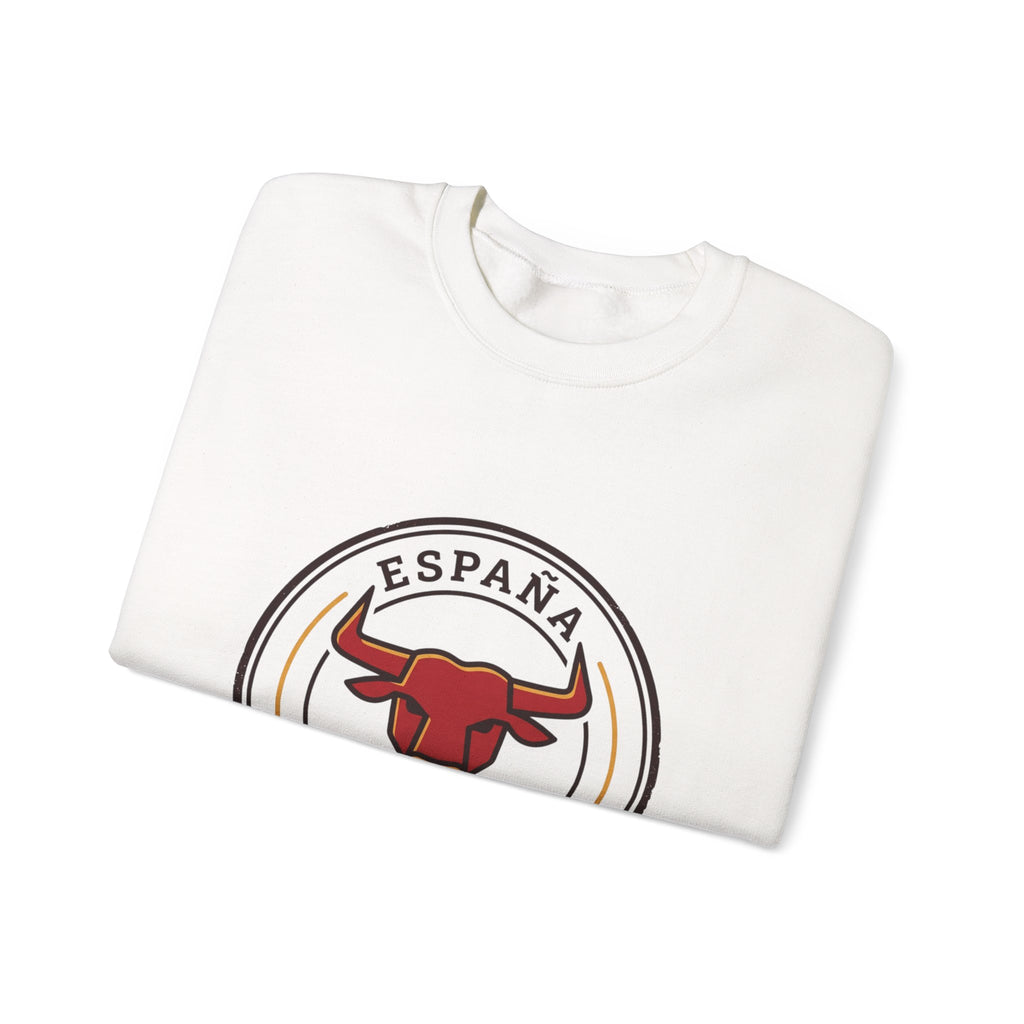 España Bull Crest Crewneck Sweatshirt | Spain Soccer Pride, Match Day