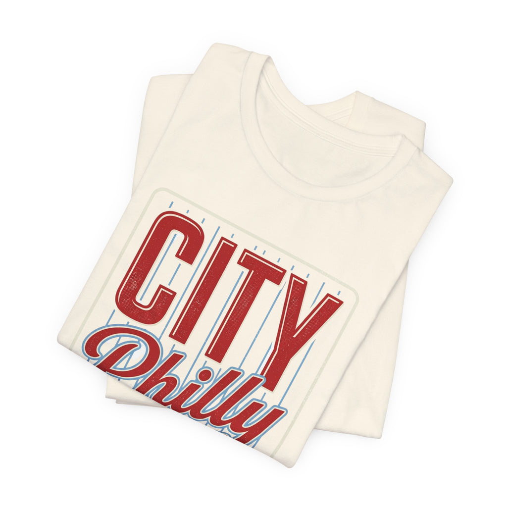 City Philly Baseball Tee | Philadelphia Baseball Pride, Local City Sportswear