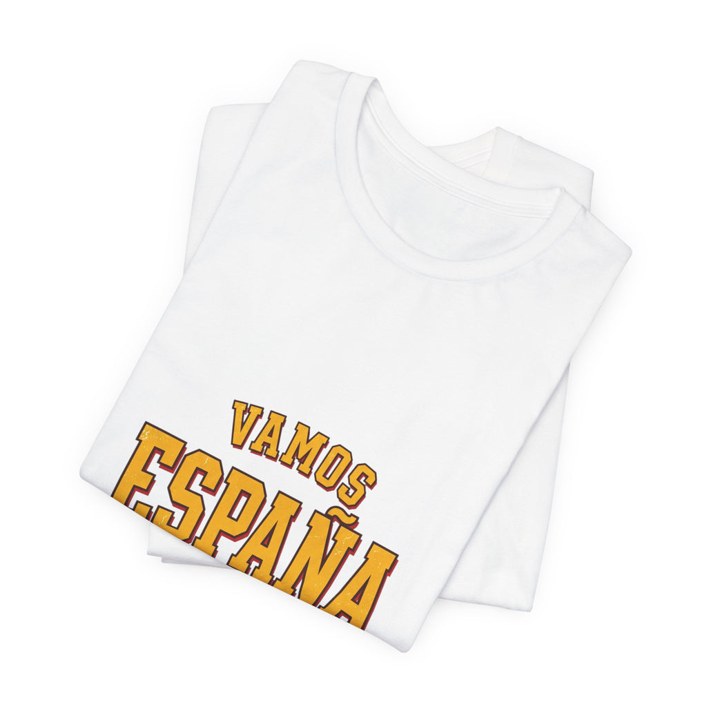 Vamos España Match Day Tee | Spain Soccer Pride, Flag Colors