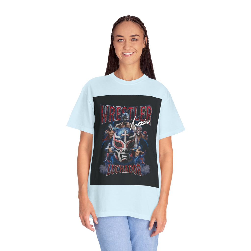 Wrestler Luchador Graphic T-Shirt — Mexican Masked Wrestling Tee