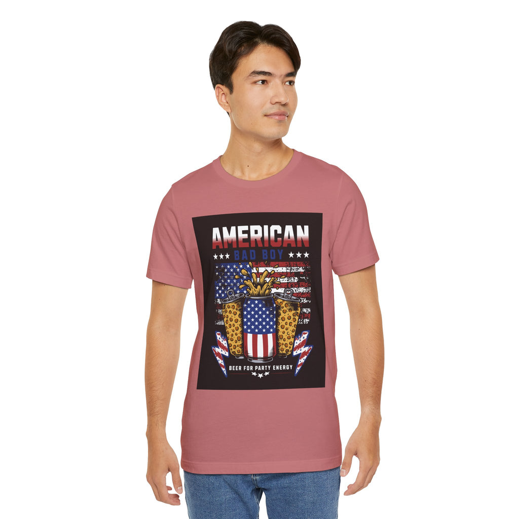 American Bad Boy Beer & BBQ T-Shirt