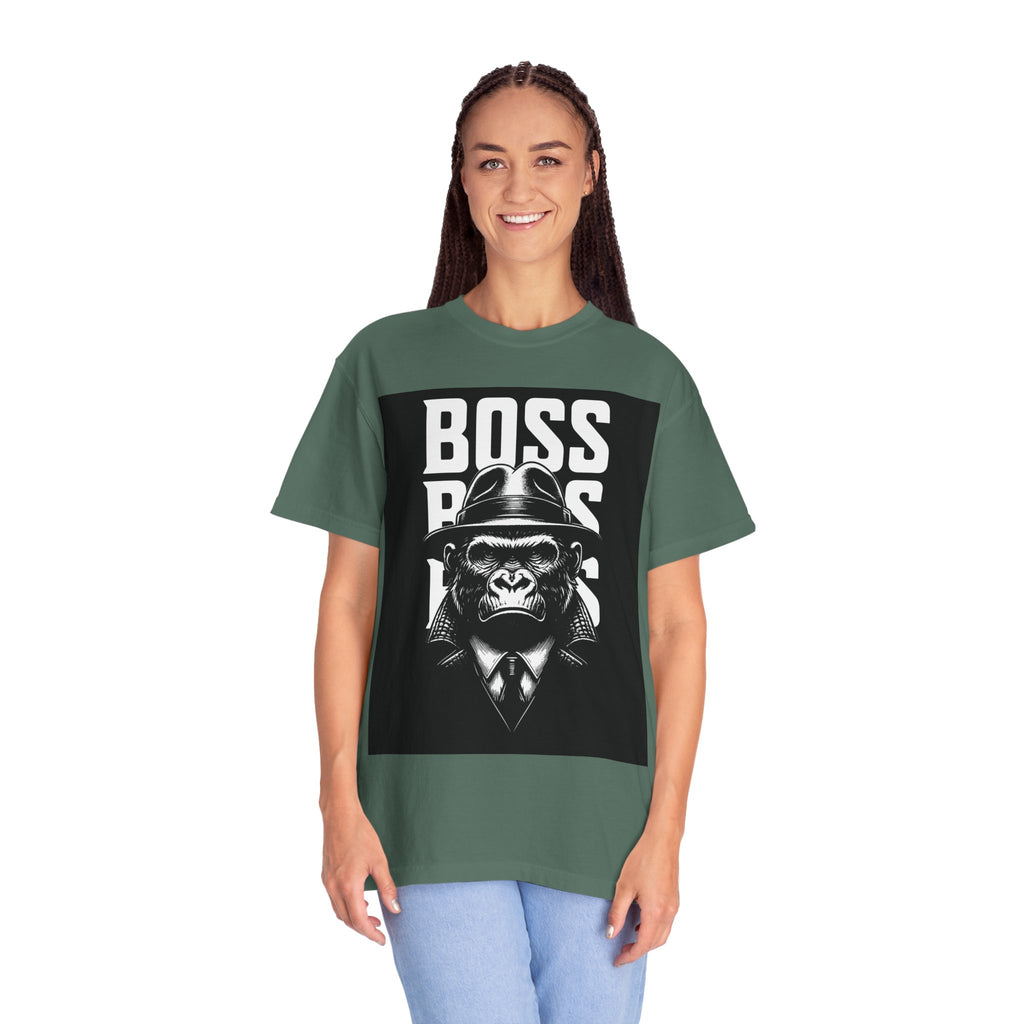 Boss Ape T-Shirt — Graphic "BOSS" Monkey Suit Tee