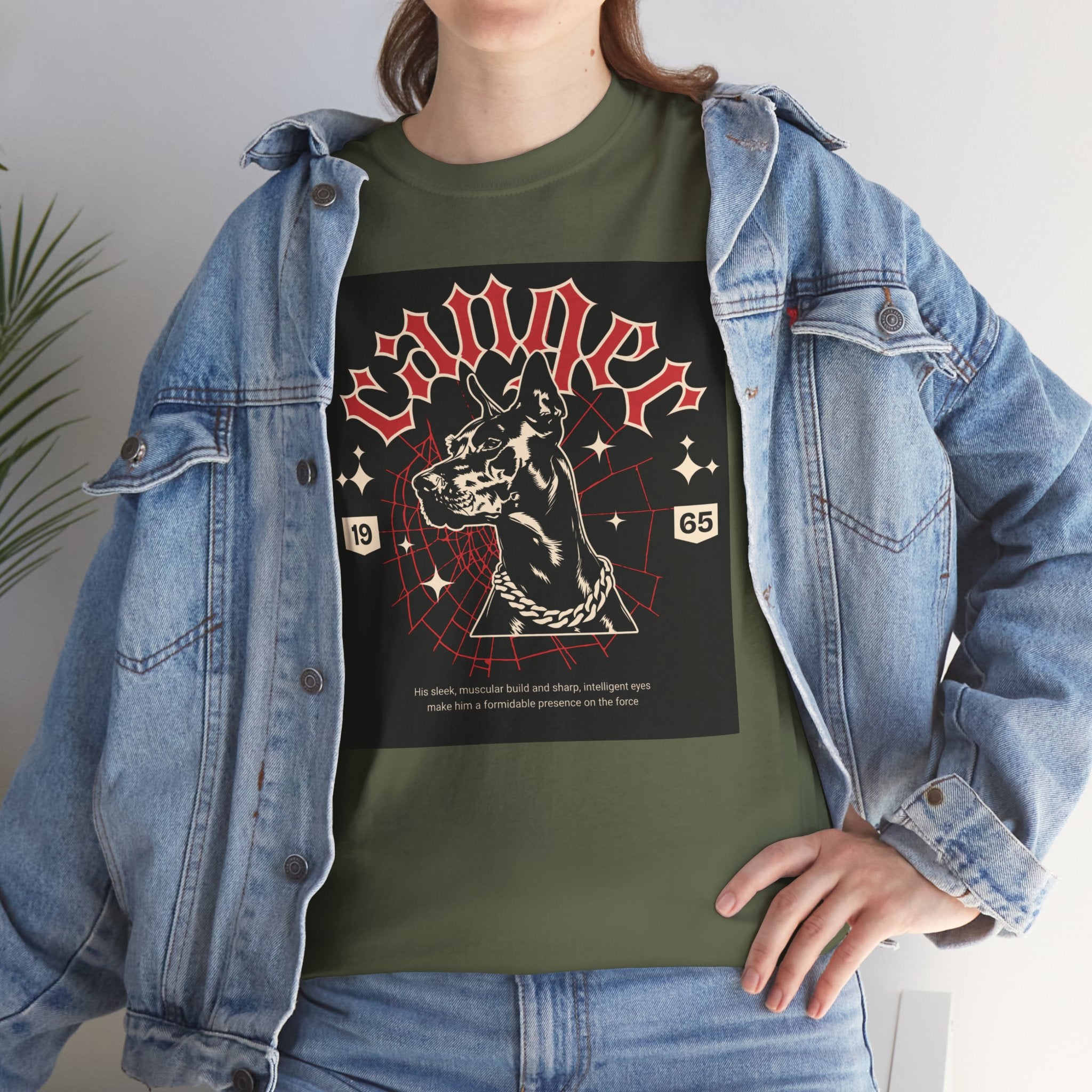 Vintage Gothic Cat Tee — 'Witchery' Retro Occult Graphic T-Shirt