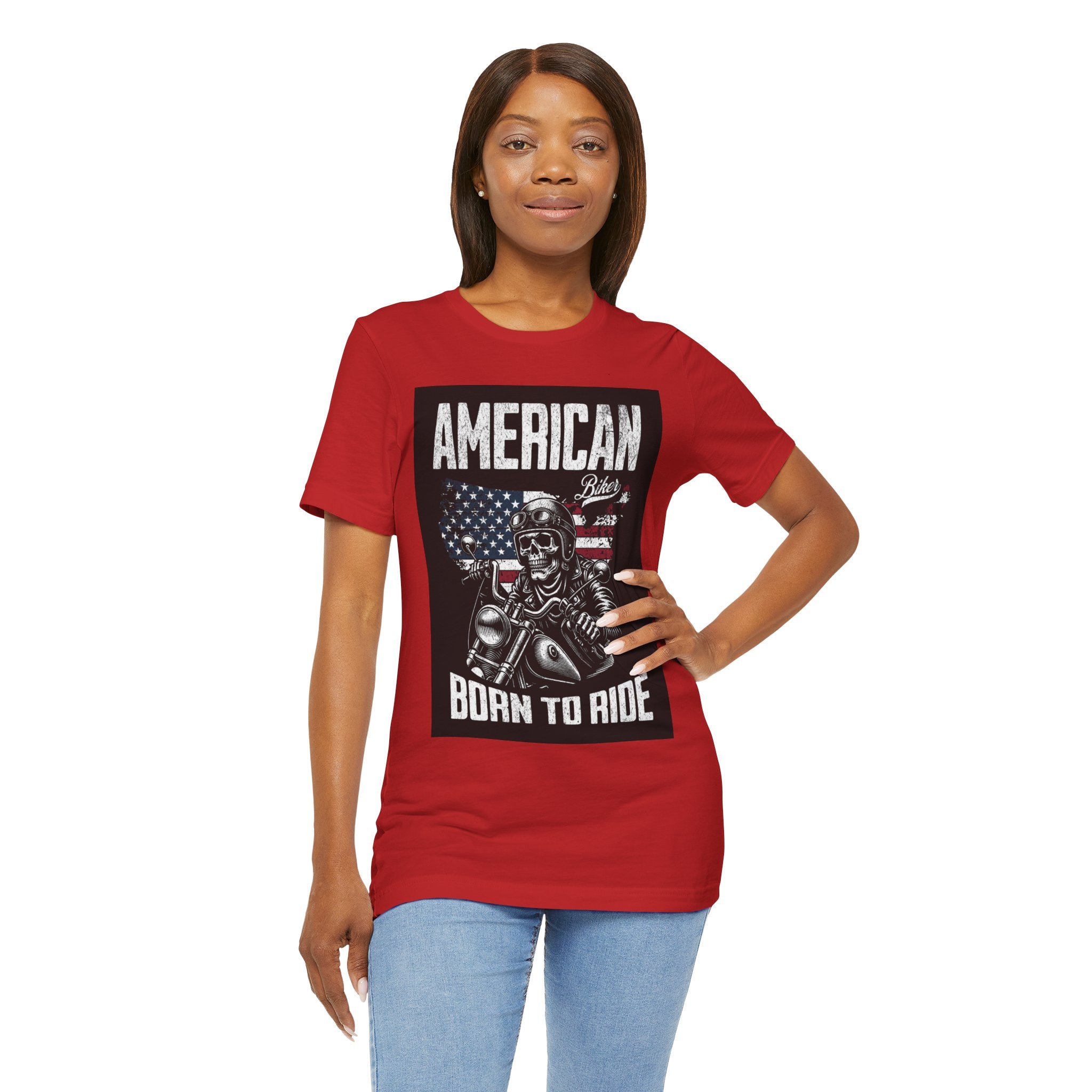 Born to Ride American Biker T-Shirt