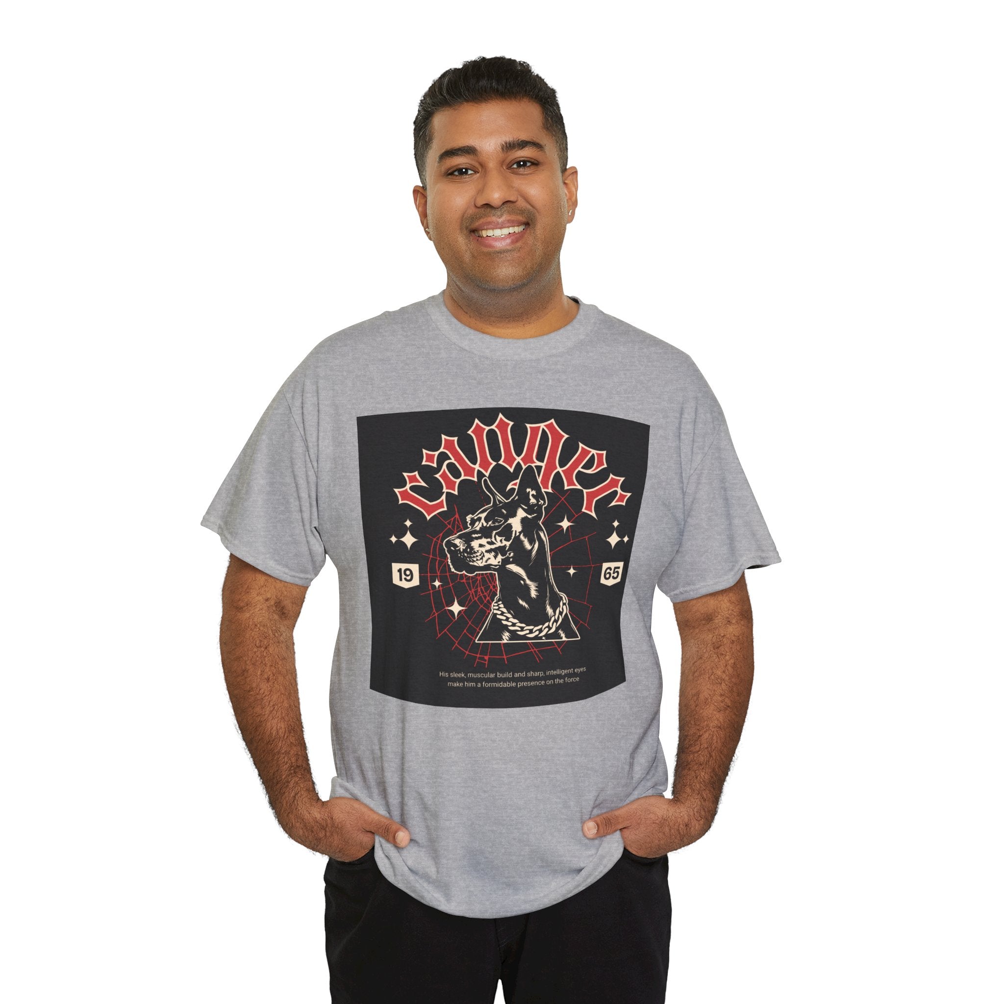 Vintage Gothic Cat Tee — 'Witchery' Retro Occult Graphic T-Shirt