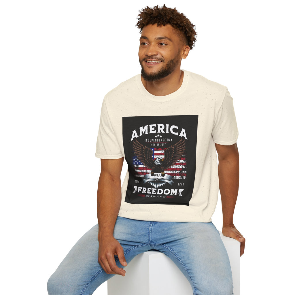 America Eagle T-Shirt — Independence Day Freedom Graphic Tee