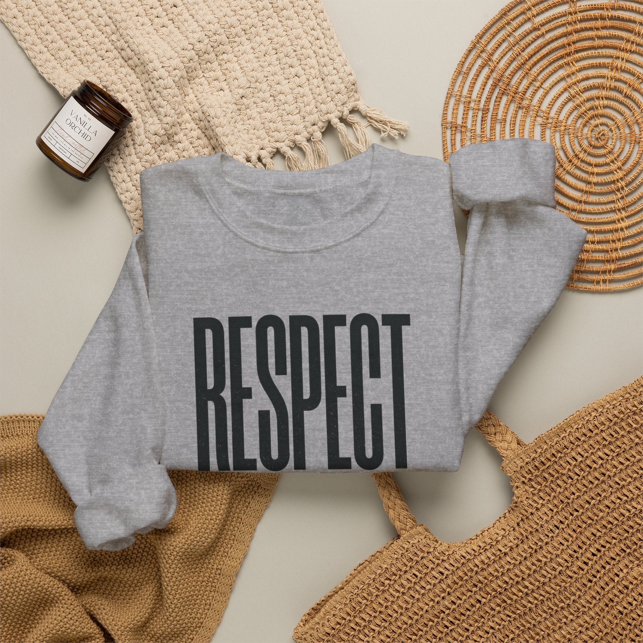 Respect Women Athletes Crewneck Sweatshirt | Women’s Sports Fandom, Athlete Support