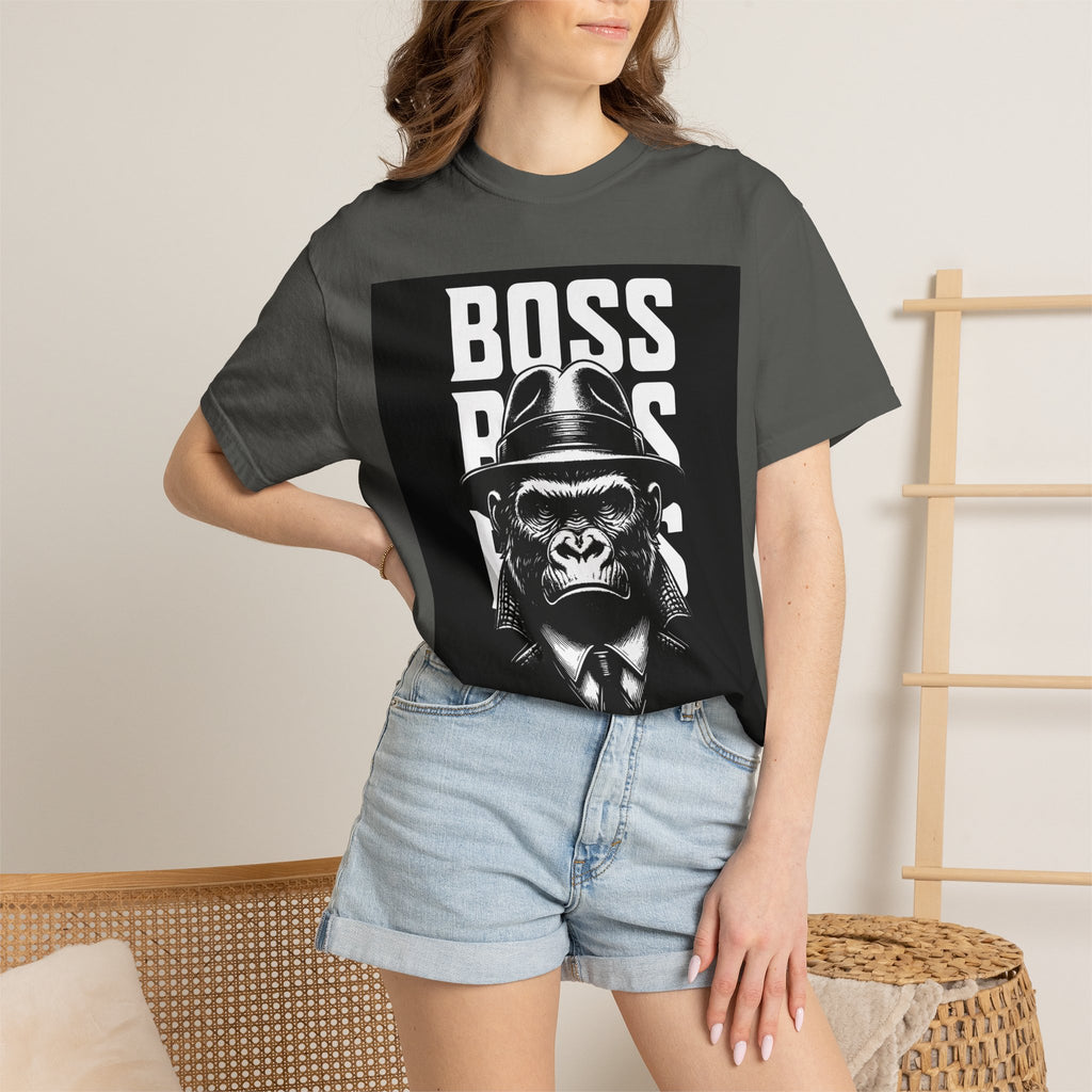 Boss Ape T-Shirt — Graphic "BOSS" Monkey Suit Tee