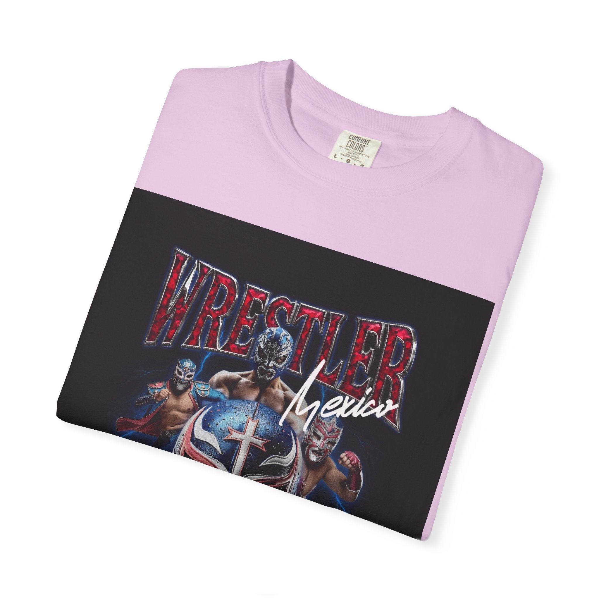 Wrestler Luchador Graphic T-Shirt — Mexican Masked Wrestling Tee