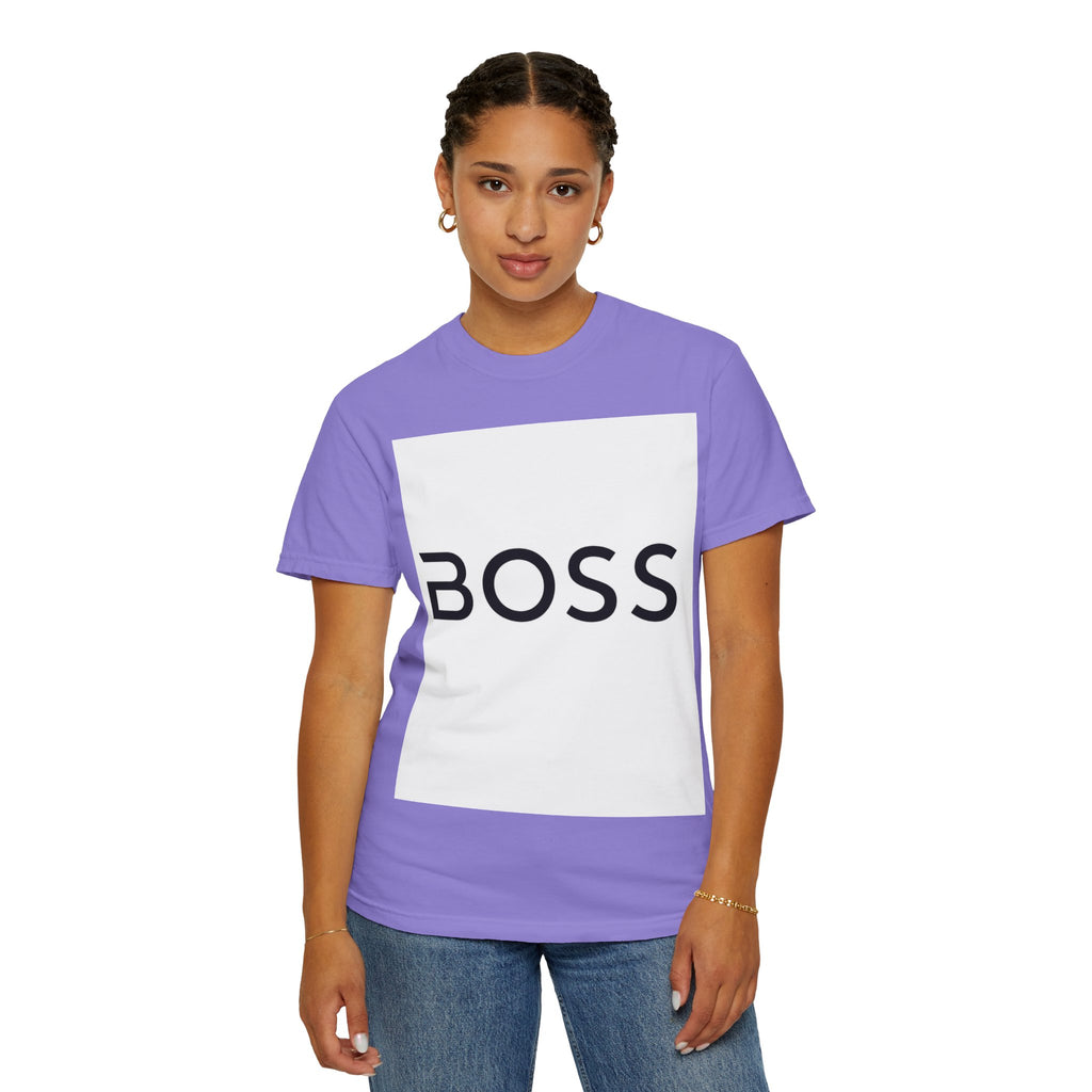 BOSS Graphic T-Shirt — Bold Minimalist Logo Tee for Confident Style