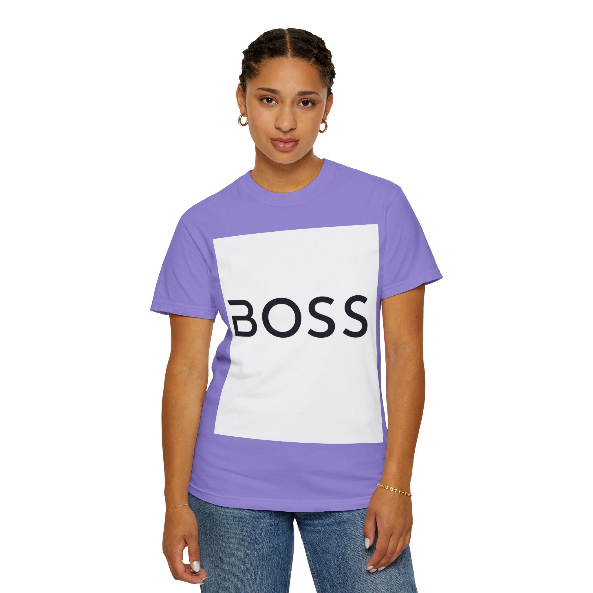 BOSS Graphic T-Shirt — Bold Minimalist Logo Tee for Confident Style