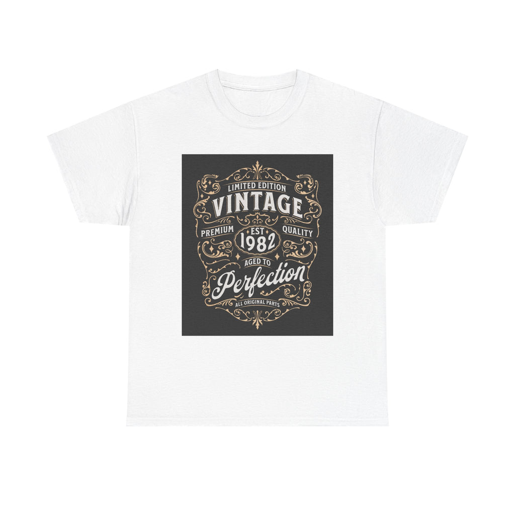 Vintage 1982 T-Shirt – Limited Edition Retro Birthday Gift