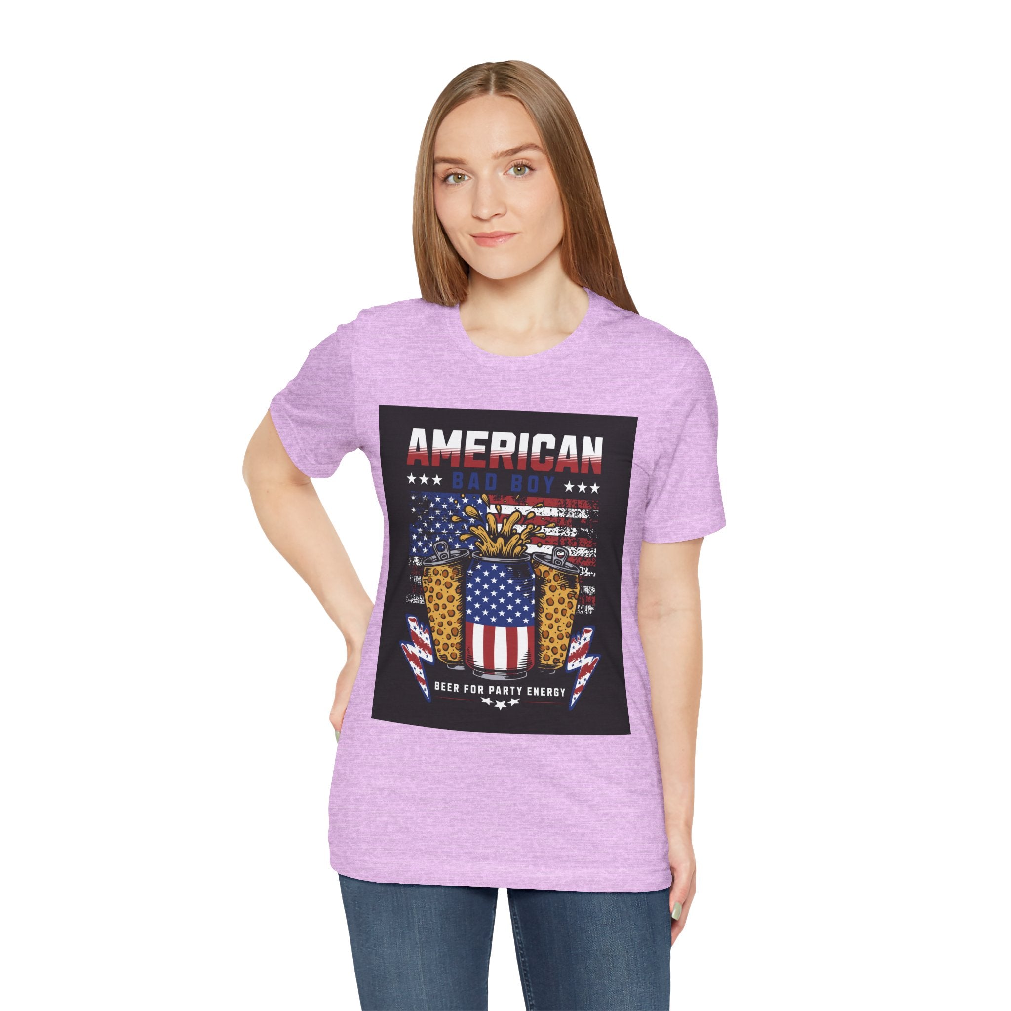 American Bad Boy Beer & BBQ T-Shirt