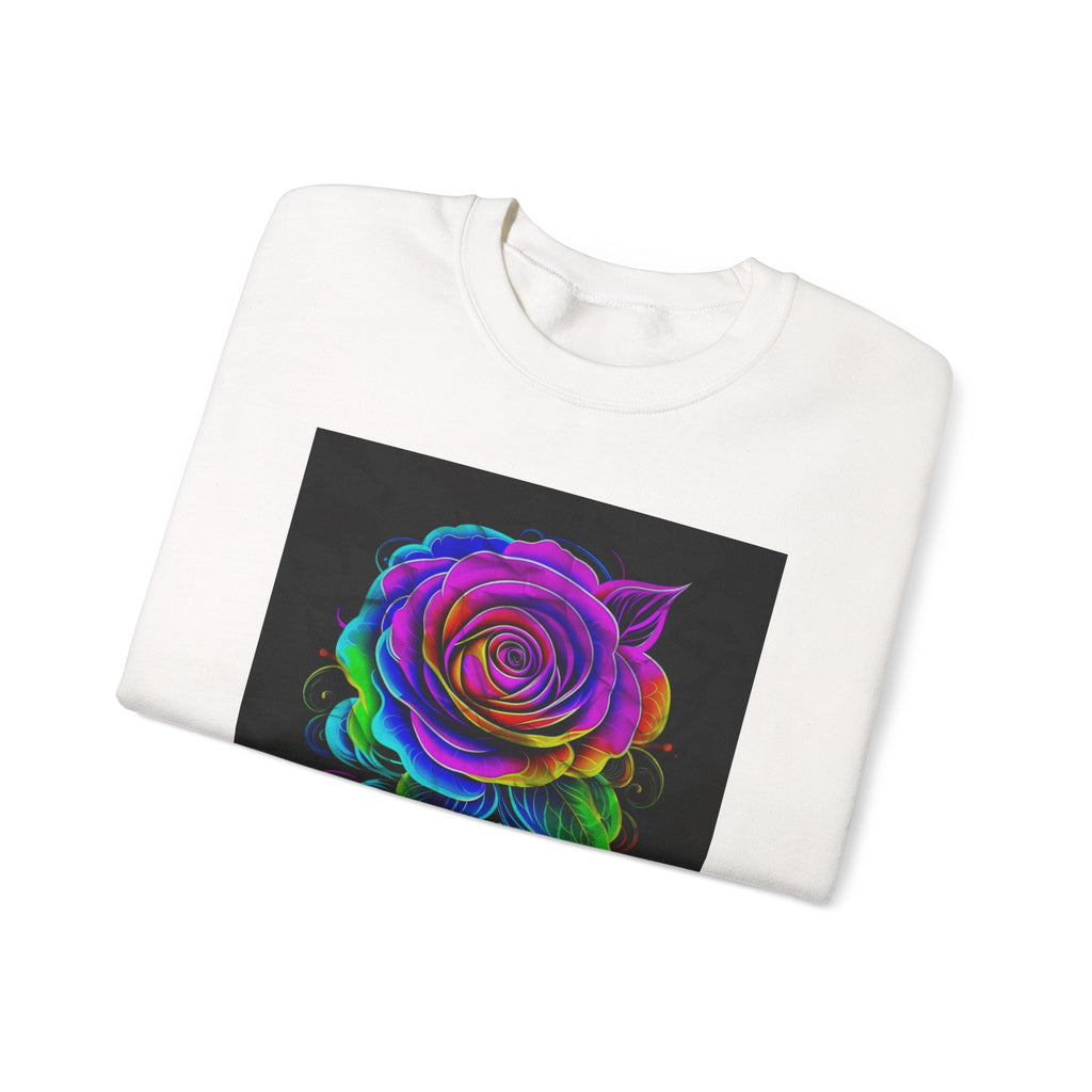Fluorescent Rose “Fragrant” Crewneck Sweatshirt
