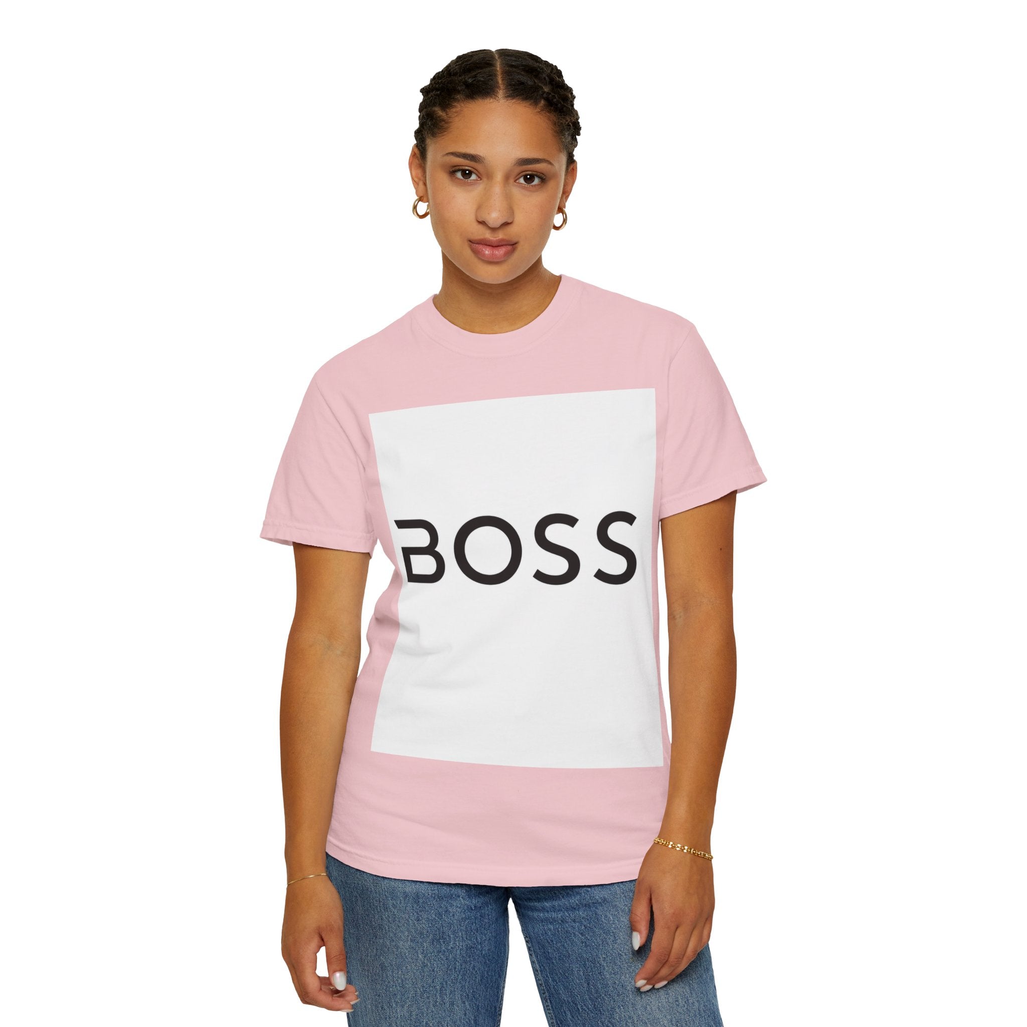 BOSS Graphic T-Shirt — Bold Minimalist Logo Tee for Confident Style