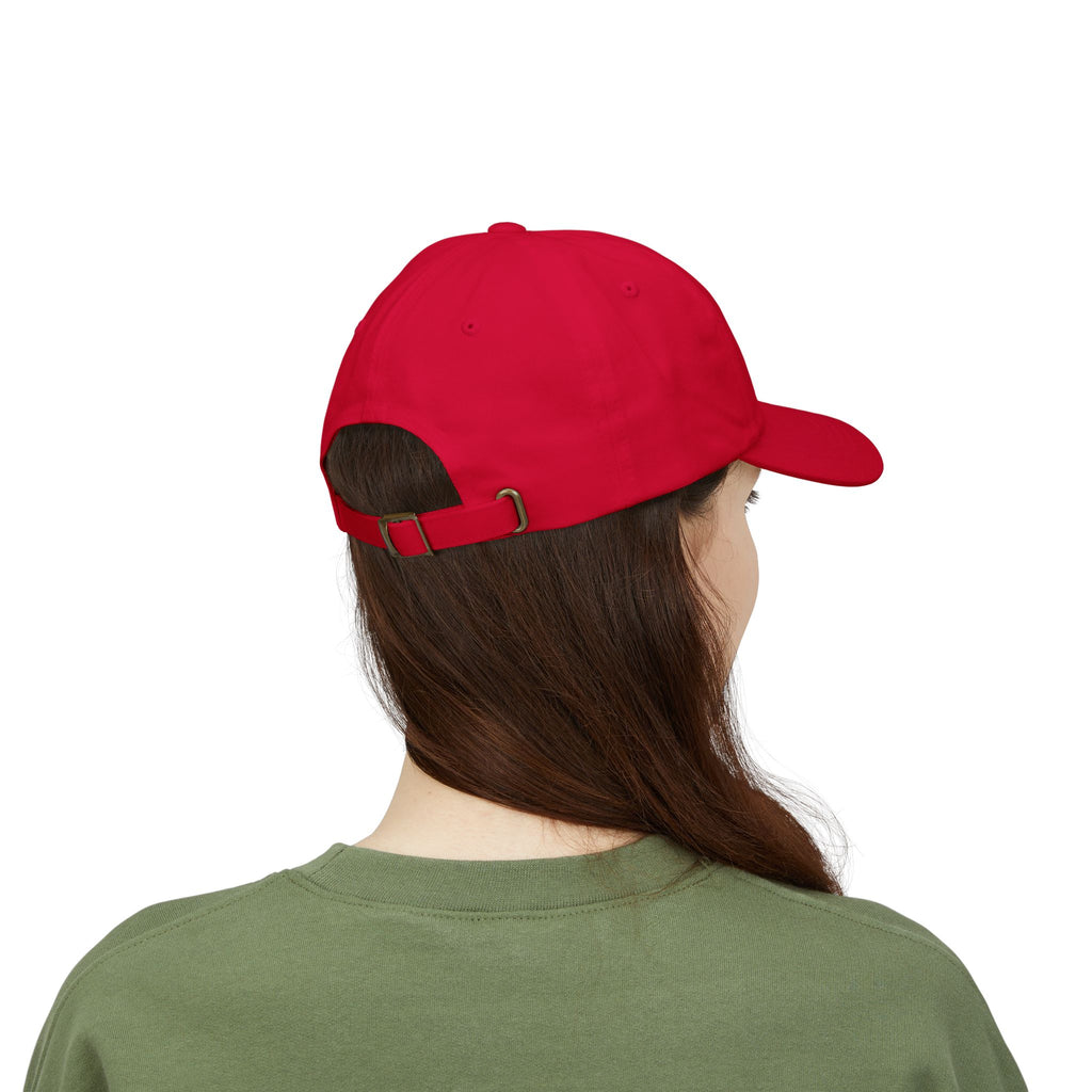 BOSS Embroidered Dad Cap - Classic White Baseball Hat