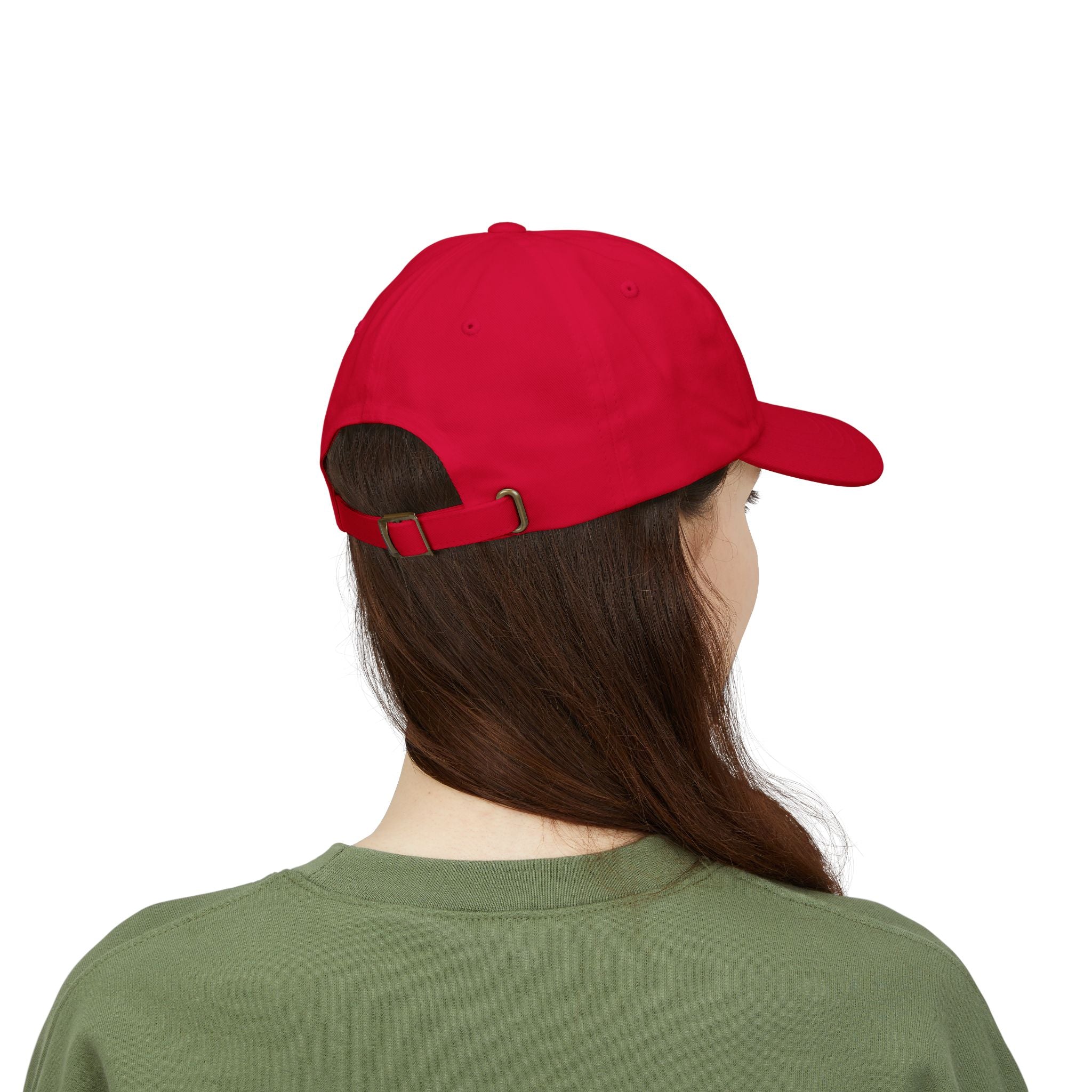 BOSS Embroidered Dad Cap - Classic White Baseball Hat