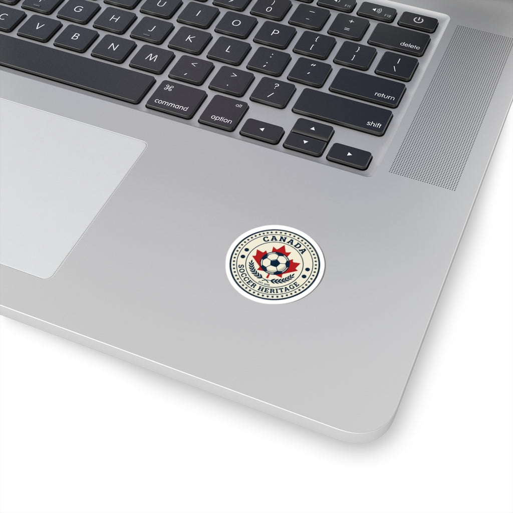 Canada Soccer Heritage Sticker | Retro Soccer, 2026 Host Country Pride