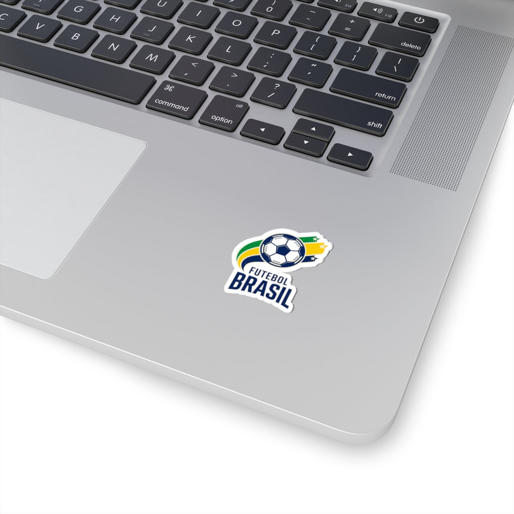 Futebol Brasil Sticker | Soccer Brazil Flag Colors, Kiss-Cut