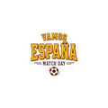Vamos España Match Day Sticker | Spain Soccer Pride, Red & Yellow