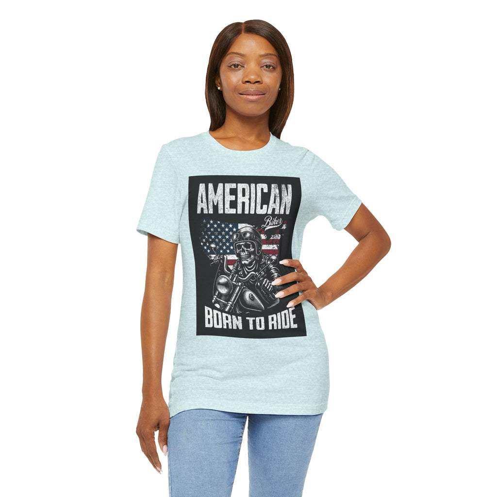 Born to Ride American Biker T-Shirt