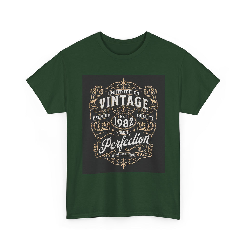 Vintage 1982 T-Shirt – Limited Edition Retro Birthday Gift