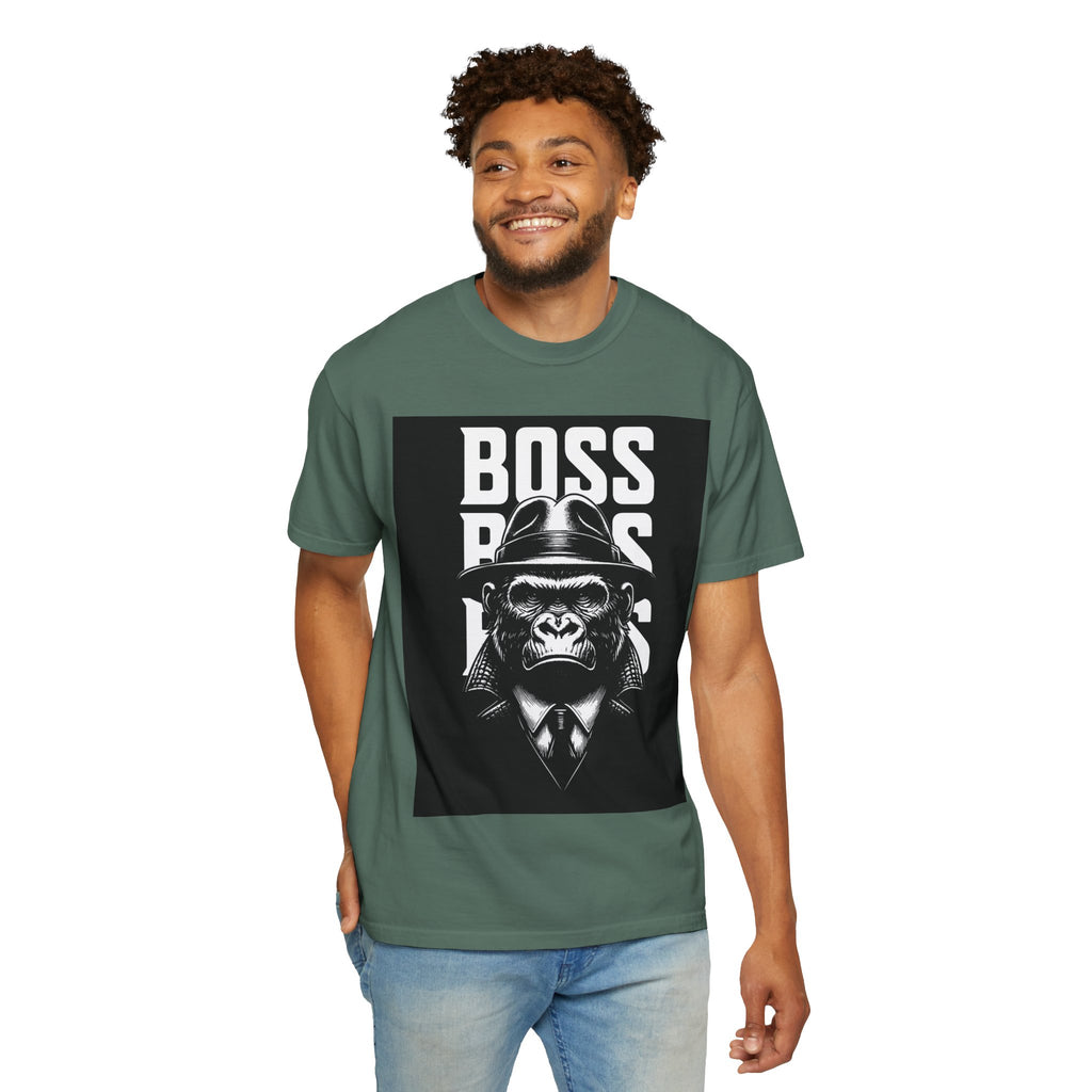 Boss Ape T-Shirt — Graphic "BOSS" Monkey Suit Tee