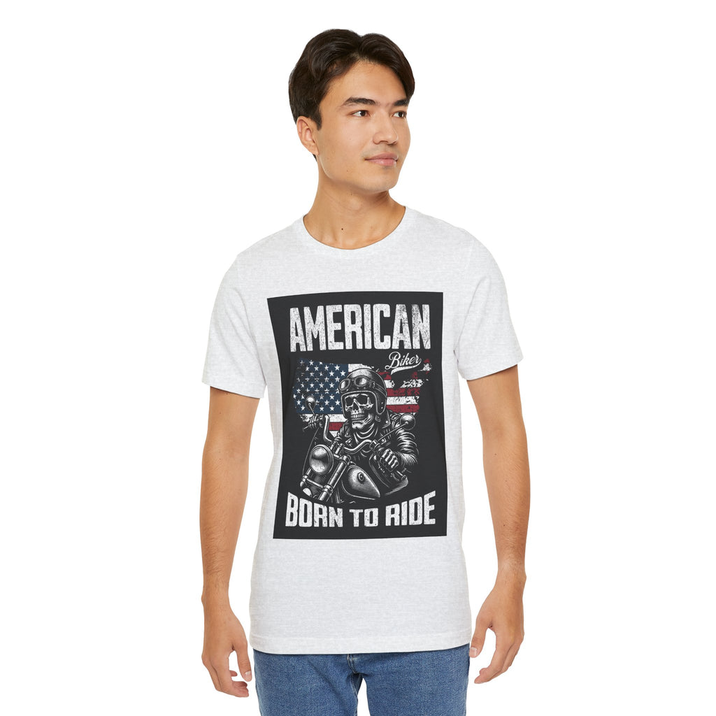 Born to Ride American Biker T-Shirt