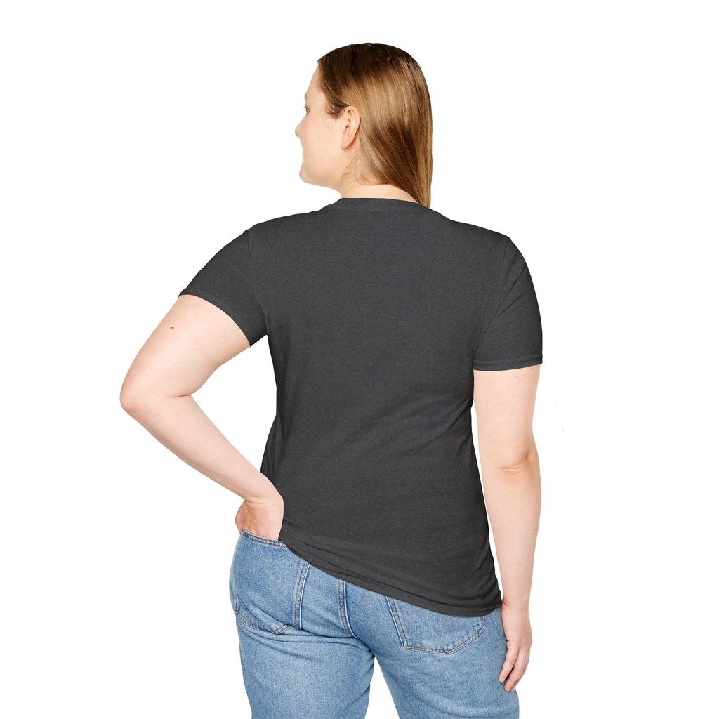 T‑Shirt — "Addict" Skull with Cannabis Leaf Graphic