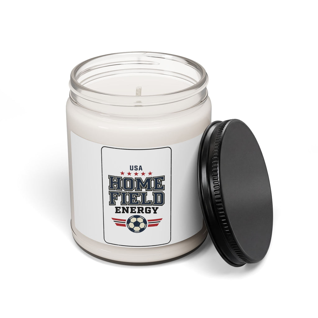 USA Home Field Energy Candle | Soccer Pride Soy Candle, 9oz
