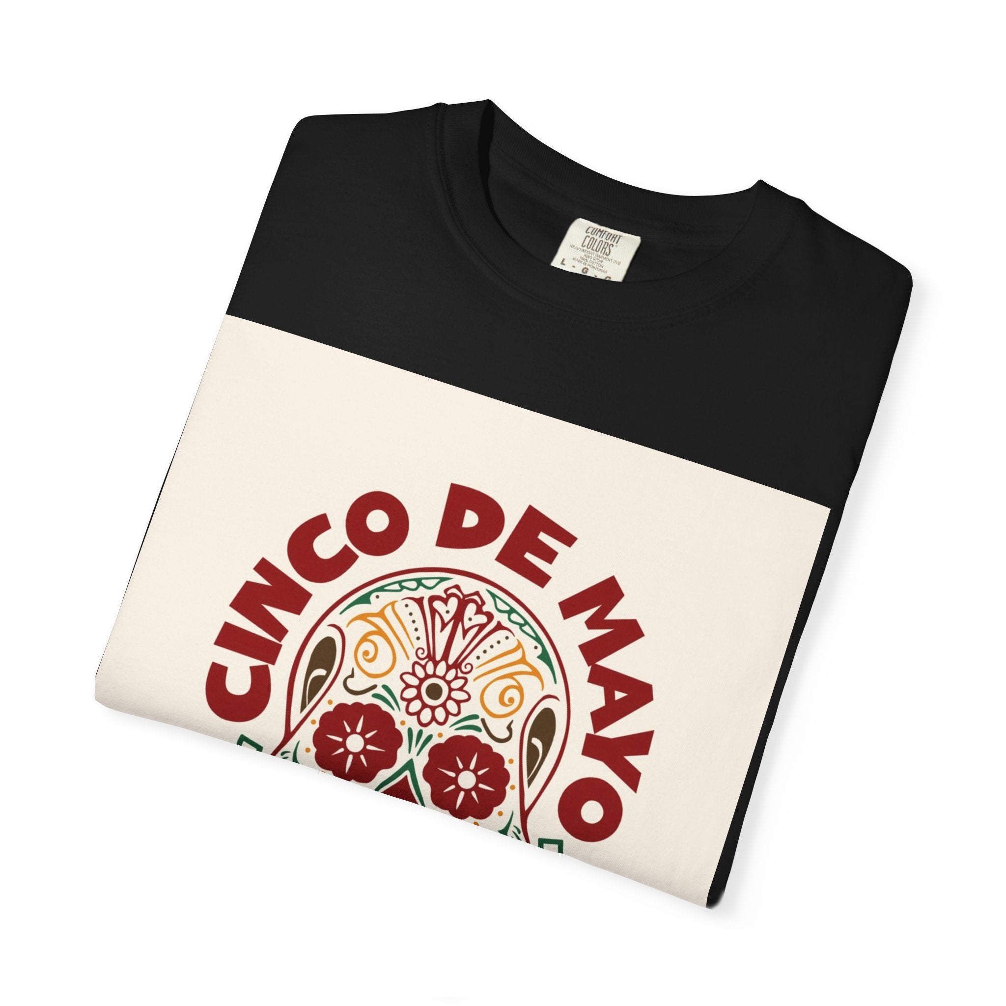 Cinco de Mayo Mexico Sugar Skull T-Shirt