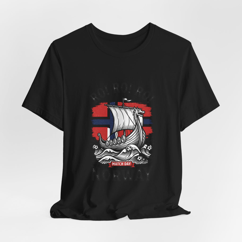 Ro! Ro! Ro! Viking Longship Norway Tee | Norwegian Flag, Football Chant