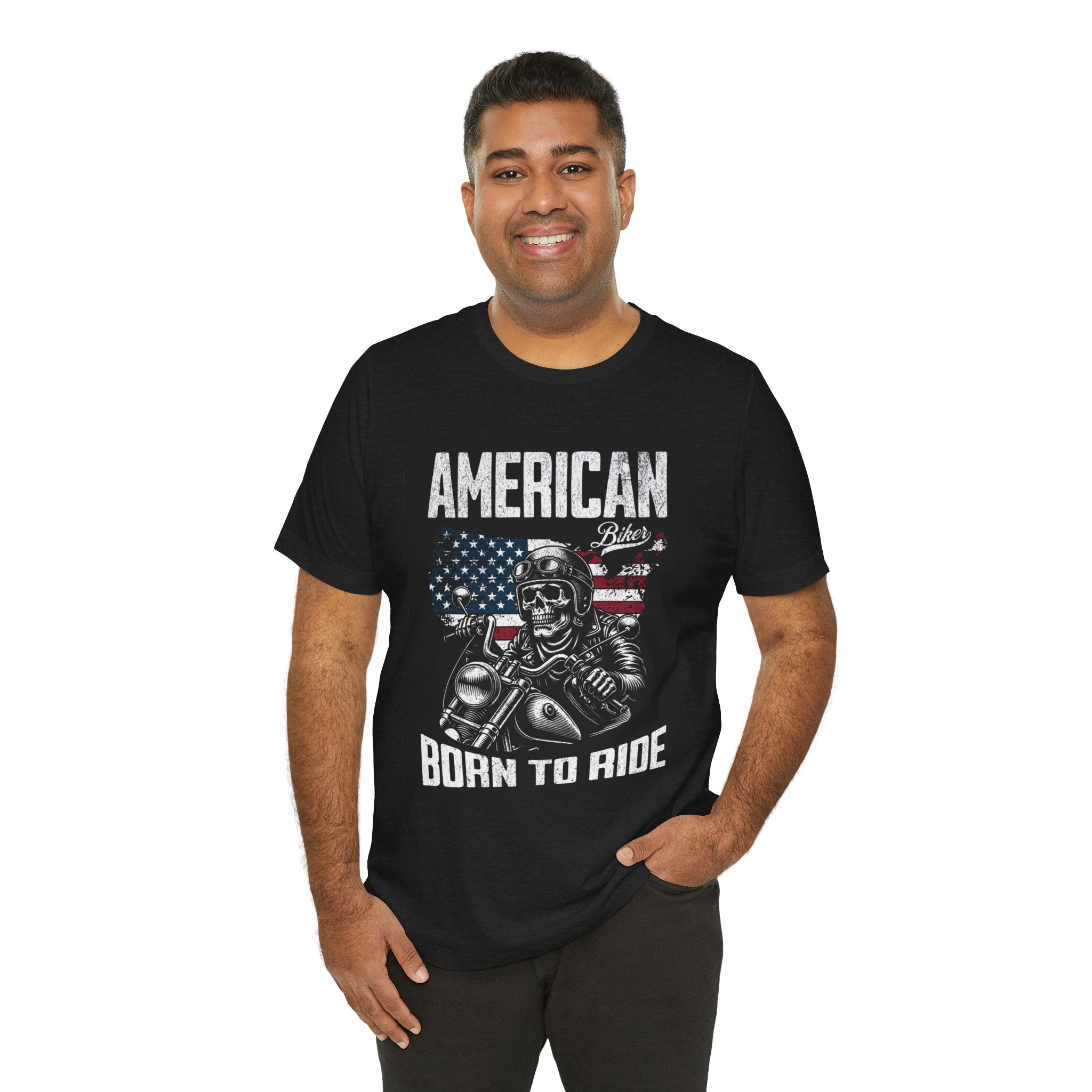 Born to Ride American Biker T-Shirt